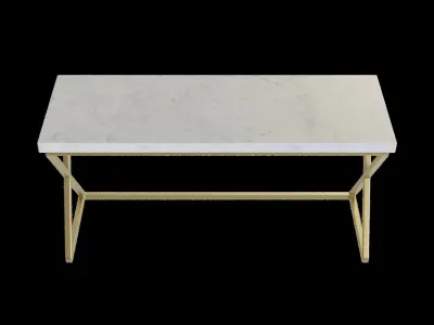 Modern Console Table Low-poly 3D model