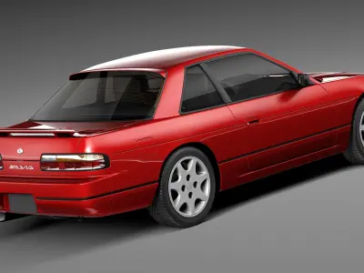 Nissan Silvia K S13 1989-1994 3D model
