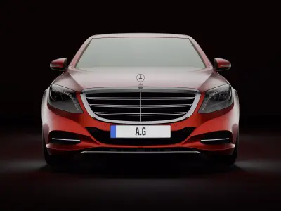 Mercedes Benz S600 3D model