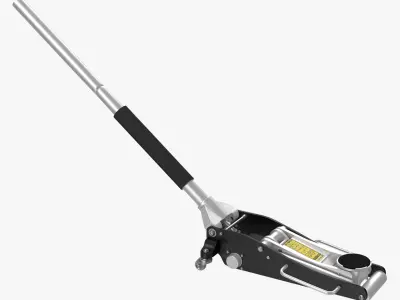 Car Jack Collection Floor 3D Model Pack