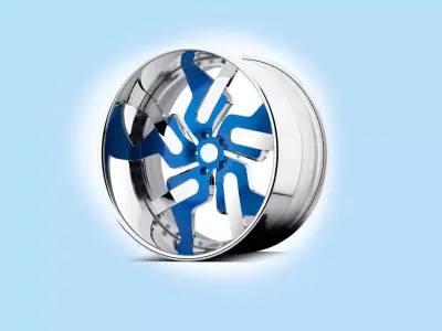 Lowrider big wheels Donk Rims Gangster wheels 3D print model