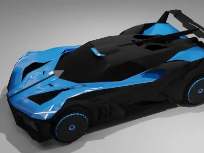 bugatti bolide  3D model