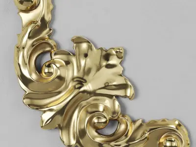 trim ornament 23 Low-poly 3D model