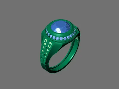 STL 3DM Gents Rings Ready Models Mens Rings 3D print model 3D print model