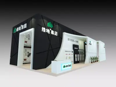 Exhibition - Area - 18X8-3DMAX2009-010 3D model