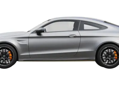 Mercedes-Benz C63 Coupe 2020 3D model