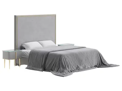 Hamilton Tall Bed 3D model