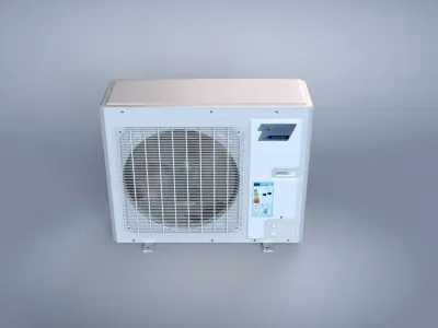 Air Condition External Unit cooling system 3D model