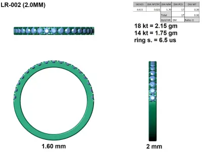 RINGS 3D print model