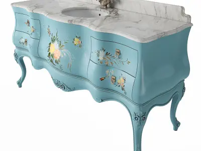 Sink Desiderio Due Bendis 3D model