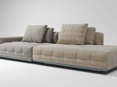 Sofa Corona Renderer Free 3D model