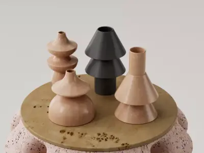 Jarrones decorativos - floreros - vasos 3D print model
