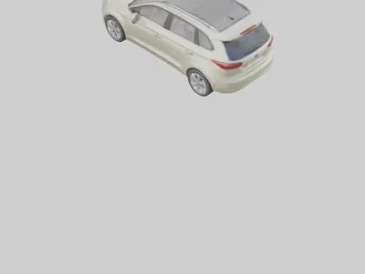 Ecoefficient Family Car model 3D model