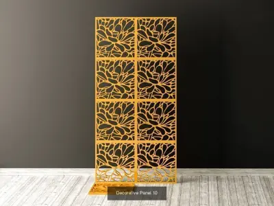 Decorative Panels Pack 3 3D Model Collection