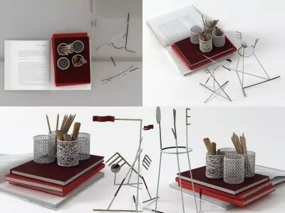 Working set 3D model