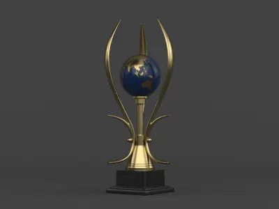Trophy Cups 3D model 59