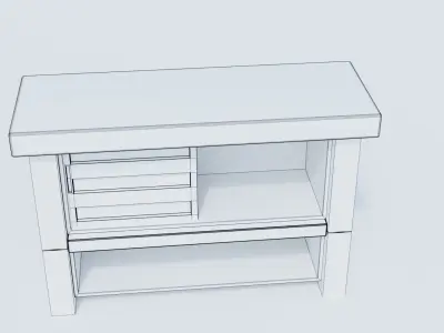 Slideboard free Free 3D model