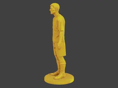Soccer Player SP 022 3D print model