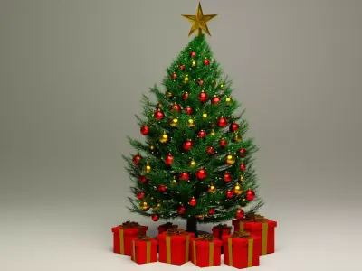Christmas tree 3D model