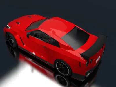 Nissan GTR Nismo 2015 3D model