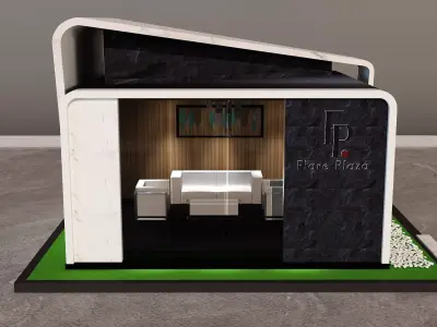  Show Room Store Exhibition a670 b 3D model