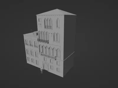 Italian house 3D model
