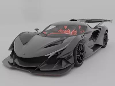 Apollo Intensa Emozione 3D model by Flostudio