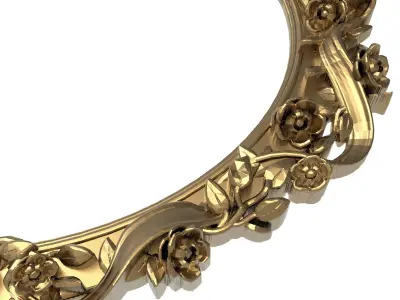 Carved Picture Frame 3D model 31