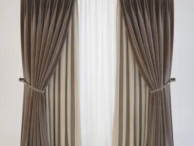 Curtains part 2 3D Model Collection