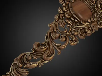 Decor Horizontal 002 3D model