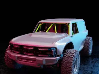 FULL KIT Bronco R Concept  3D print model