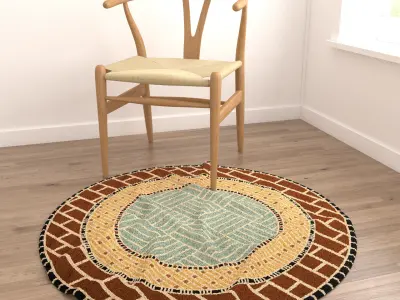 Rugs No 656 Low-poly 3D model