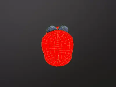 Man hat Mario Odyssey  character game ready low poly Low-poly 3D model