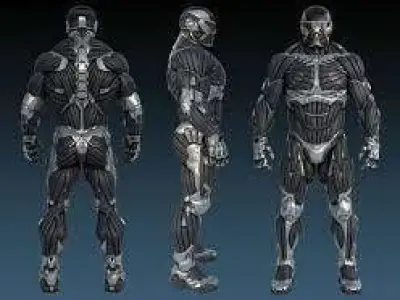 NANO SUIT - 2 from Crysis 3 Low-poly 3D model
