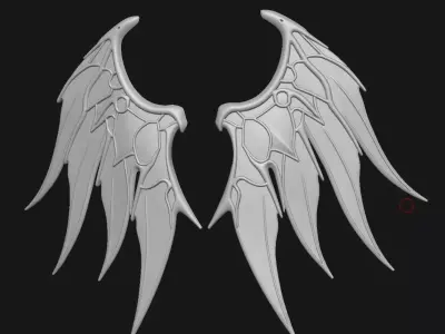 Wings 3D print model