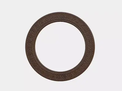 Frame Decor For Wood Carving 3D print model buy