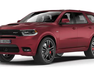 Dodge Durango SRT 392 2018 3D model