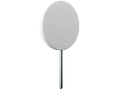 3d  No waiting sign icon 3D model