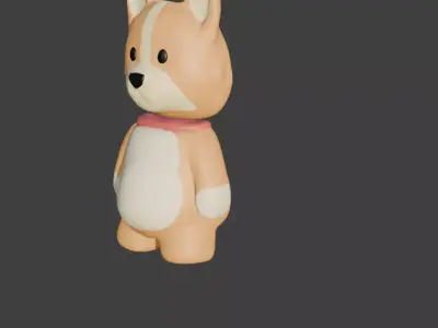 3d model of keychain  3D print model