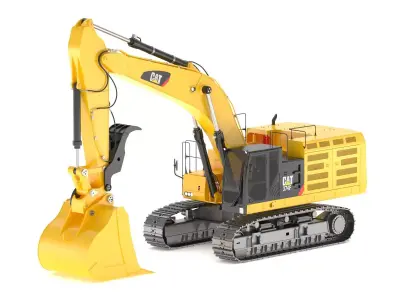CAT 374F L Hydraulic Excavator 3D model
