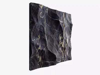 499-RockPanel marble wall art 3D model