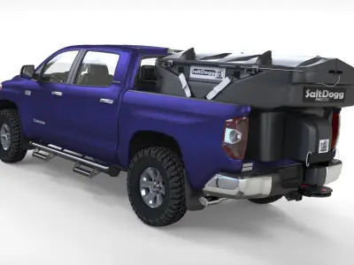 TOYOTA TUNDRA 2010 SALTDOG MODELS  Low-poly 3D model