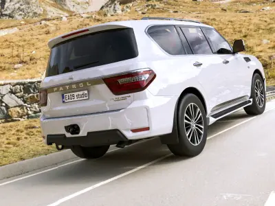 2022 Nissan Patrol Platinum 3D model