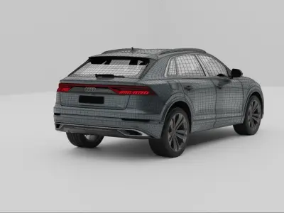 Audi Q8  3D model