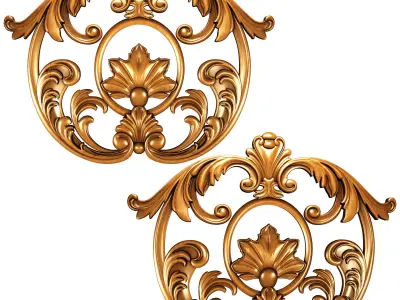 Decorative Ornamental 25 3D model