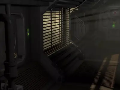 Nostromo Engineering Corridor 3D model