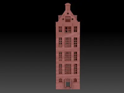 LED Light Miniature House 3D print model