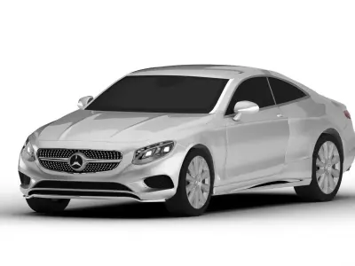 Mercedes-Benz S Class Coupe 3D model