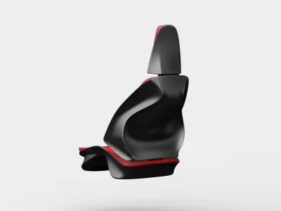 seat car concept 3D model
