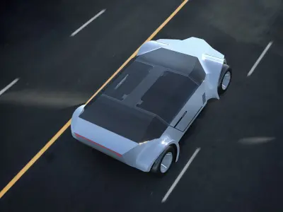 Concept Car v01 3D model